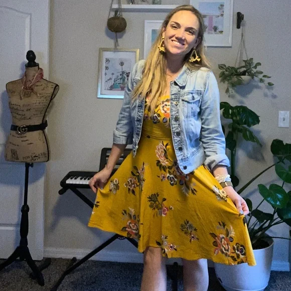 Old Navy Dresses Old Navy Fit N Flare Dress Poshmark